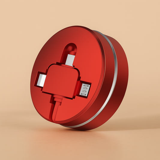 Câble de charge rétractable 3 en 1